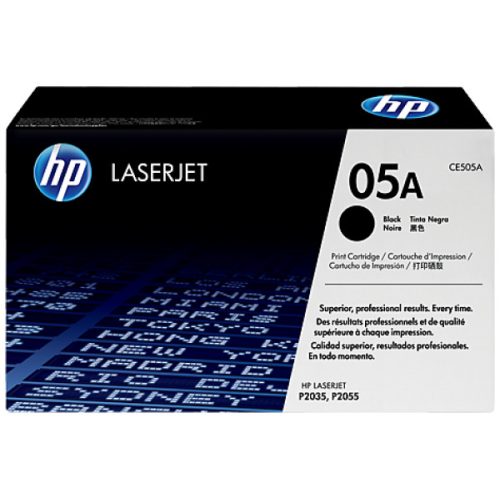 HP CE505A Toner Black 2.300 oldal kapacitás No.05A