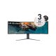 LG Monitor 49" Gamer - 49GR85DC-B (VA; Ívelt; HDR; 32:9; Dual QHD 5120x1440; 240Hz, 1ms; 450cd; HDMIx2; DP; USB; Mag.áll