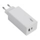 Akyga AK-CH-20 USB-A + USB-C PD 5-20V / max. 5A 100W Quick Charge 3.0 GaN gyorstöltő