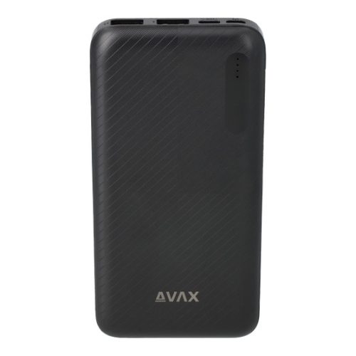 AVAX PB103B LIGHTY Type-C Powerbank 8.000mAh, fekete