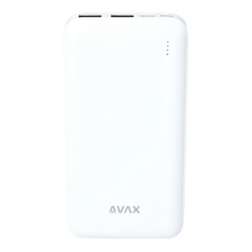 AVAX PB104W LIGHTY Type-C Powerbank 10.000mAh, fehér