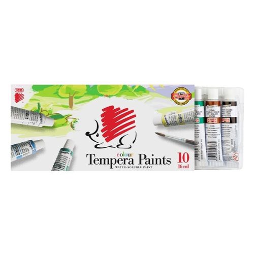 Tempera ICO Süni 10 darabos 16 ml