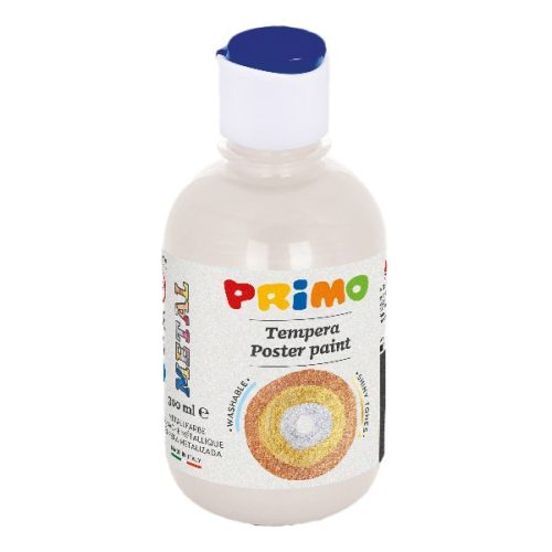 Tempera PRIMO 300 ml metál fehér